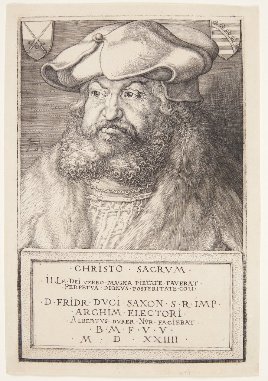 Frederik den Vise, Kurfyrste af Sachsen af Albrecht Dürer