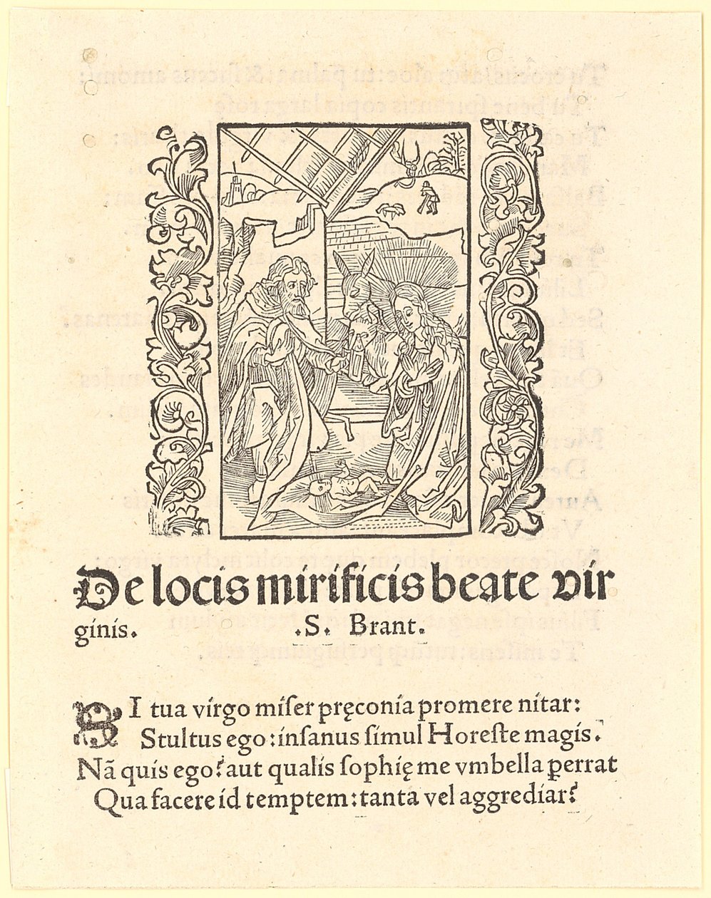 Kristi fødsel af Albrecht Dürer