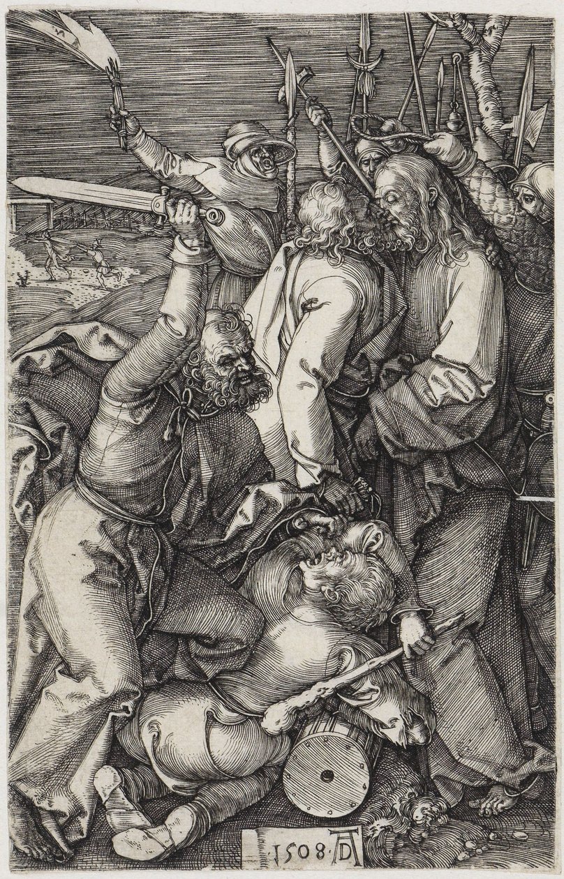 Kristi tilfangetagelse af Albrecht Dürer
