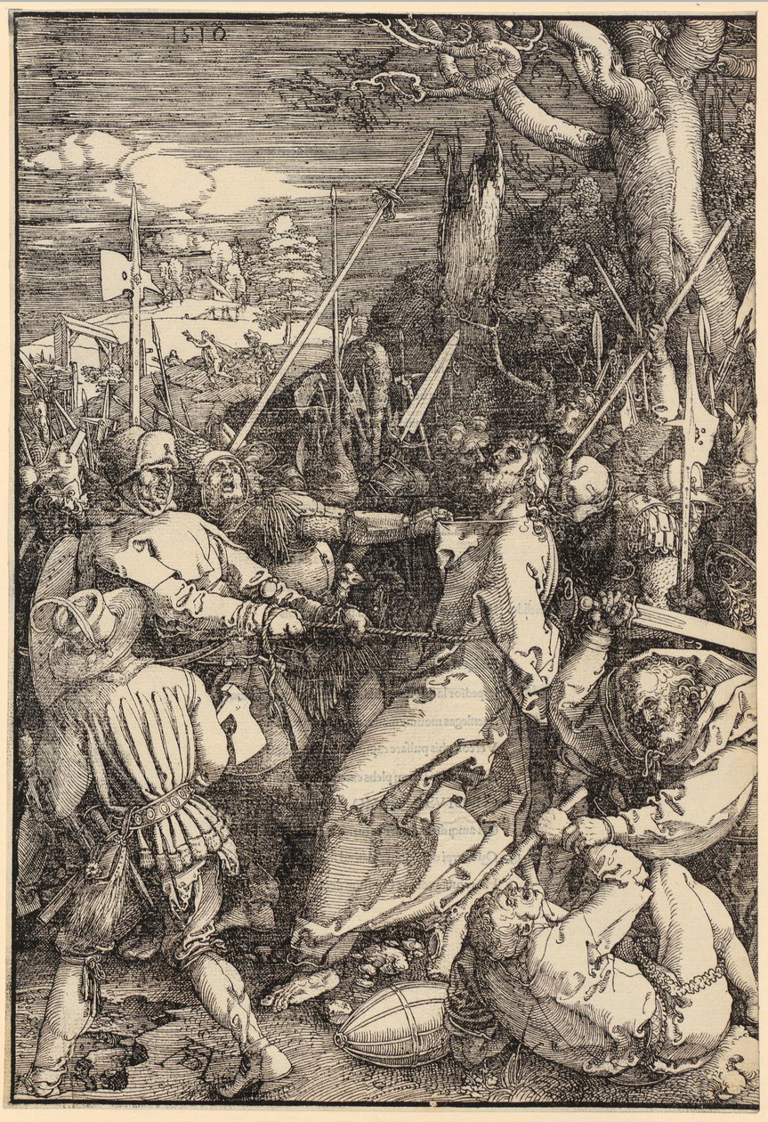 Kristi arrestation, ark 4 i serien »Den store passion« af Albrecht Dürer