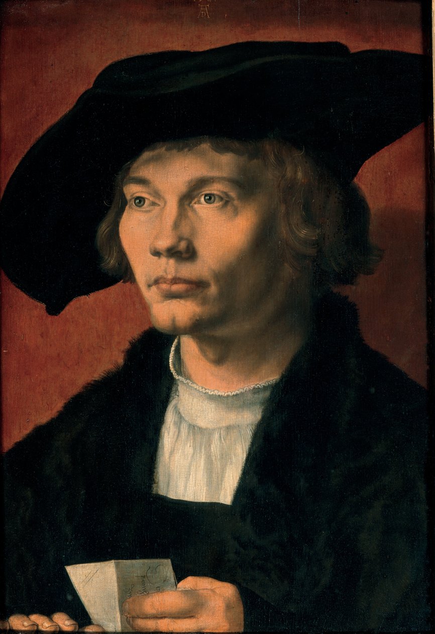Tysk: Bernhard von Reesen Portræt af Bernhart von Reesen af Albrecht Dürer