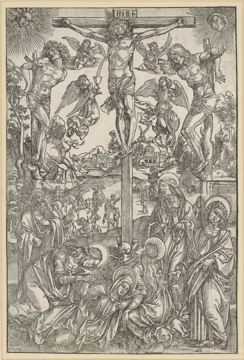 Tysk: Det store Golgata af Albrecht Dürer