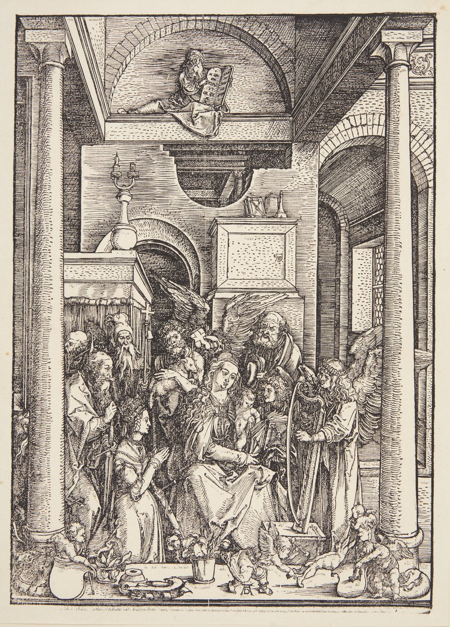 Glorificering af Jomfruen af Albrecht Dürer