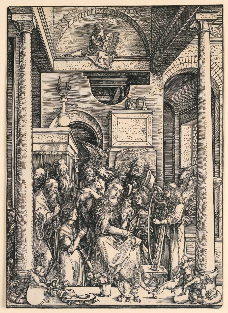 Glorificering af Jomfruen af Albrecht Dürer