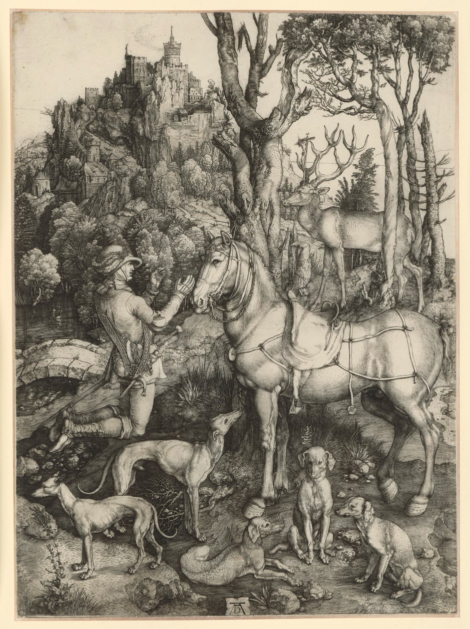Sankt Eustachius af Albrecht Dürer