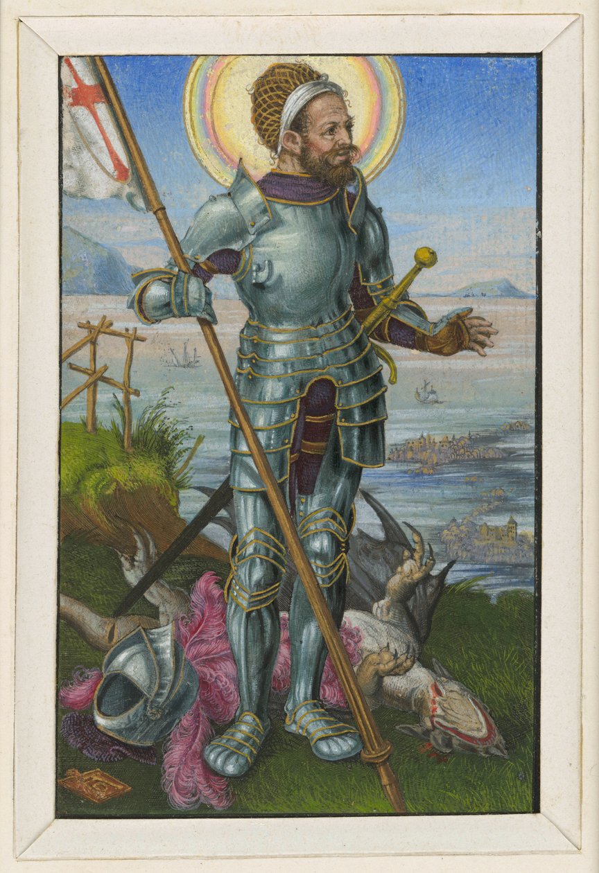 Sankt Georg til fods af Albrecht Dürer