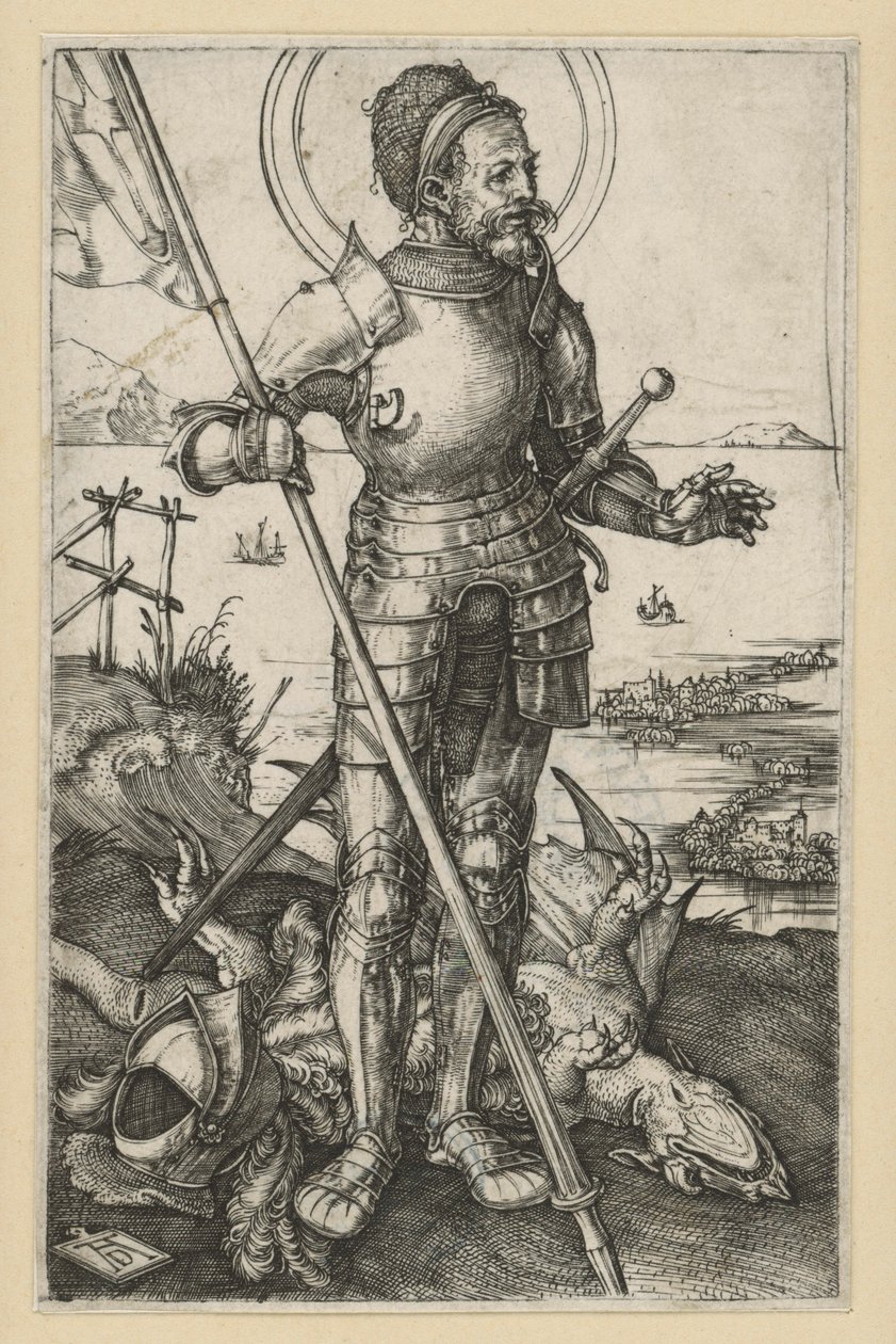 Sankt Georg til fods af Albrecht Dürer