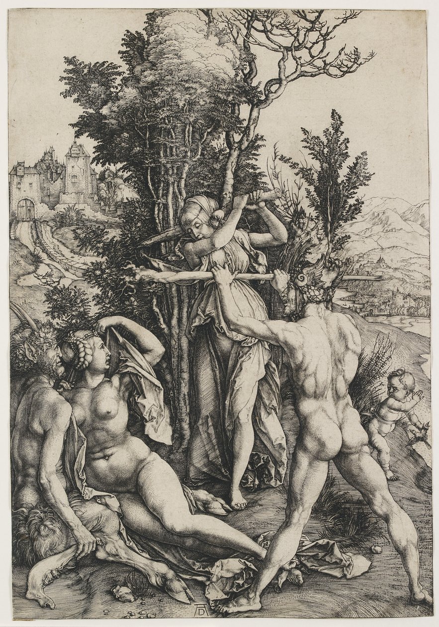 Herkules, 1498 af Albrecht Dürer