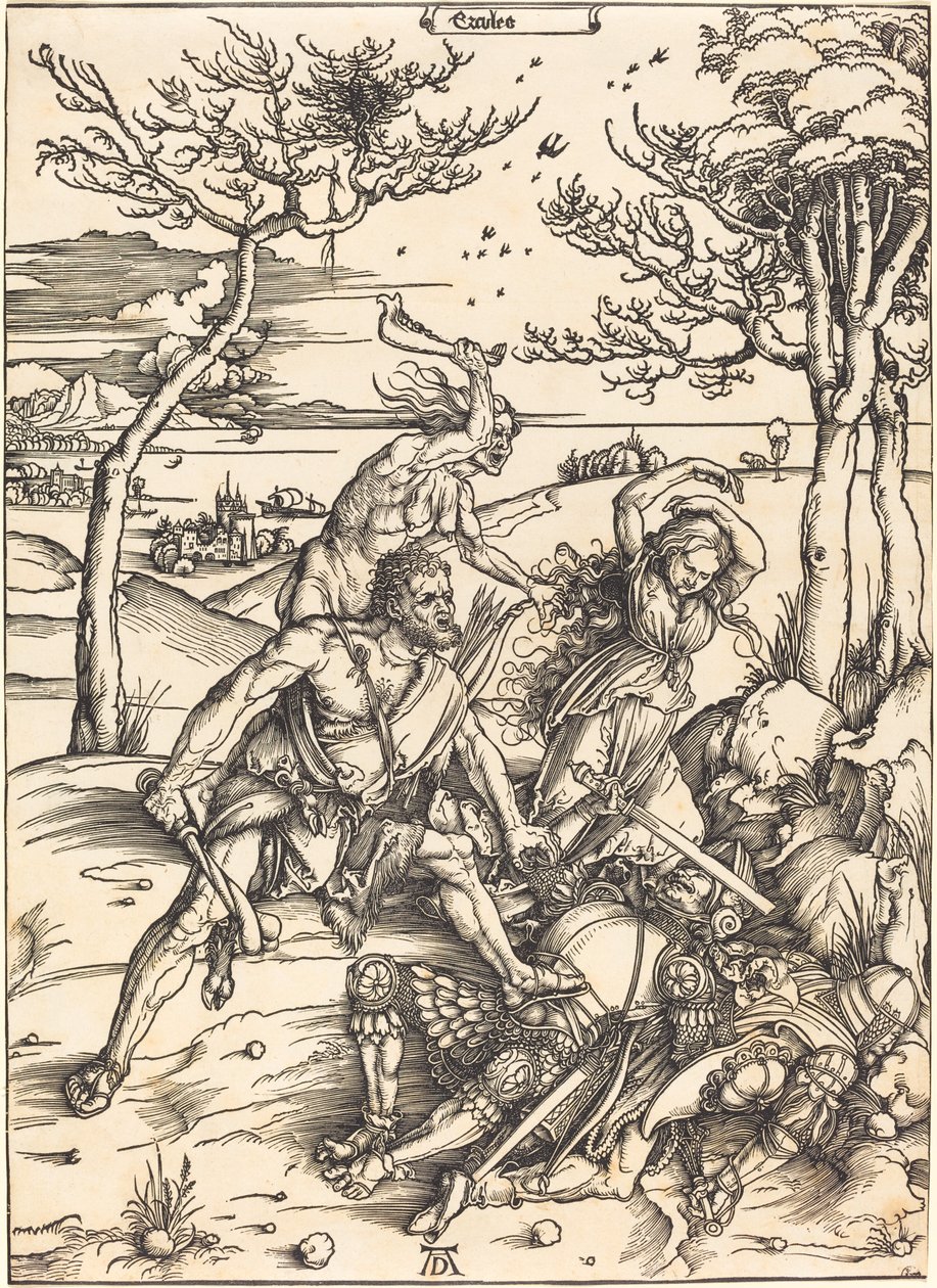 Hercules erobrer Cacus ("Hercules") af Albrecht Dürer