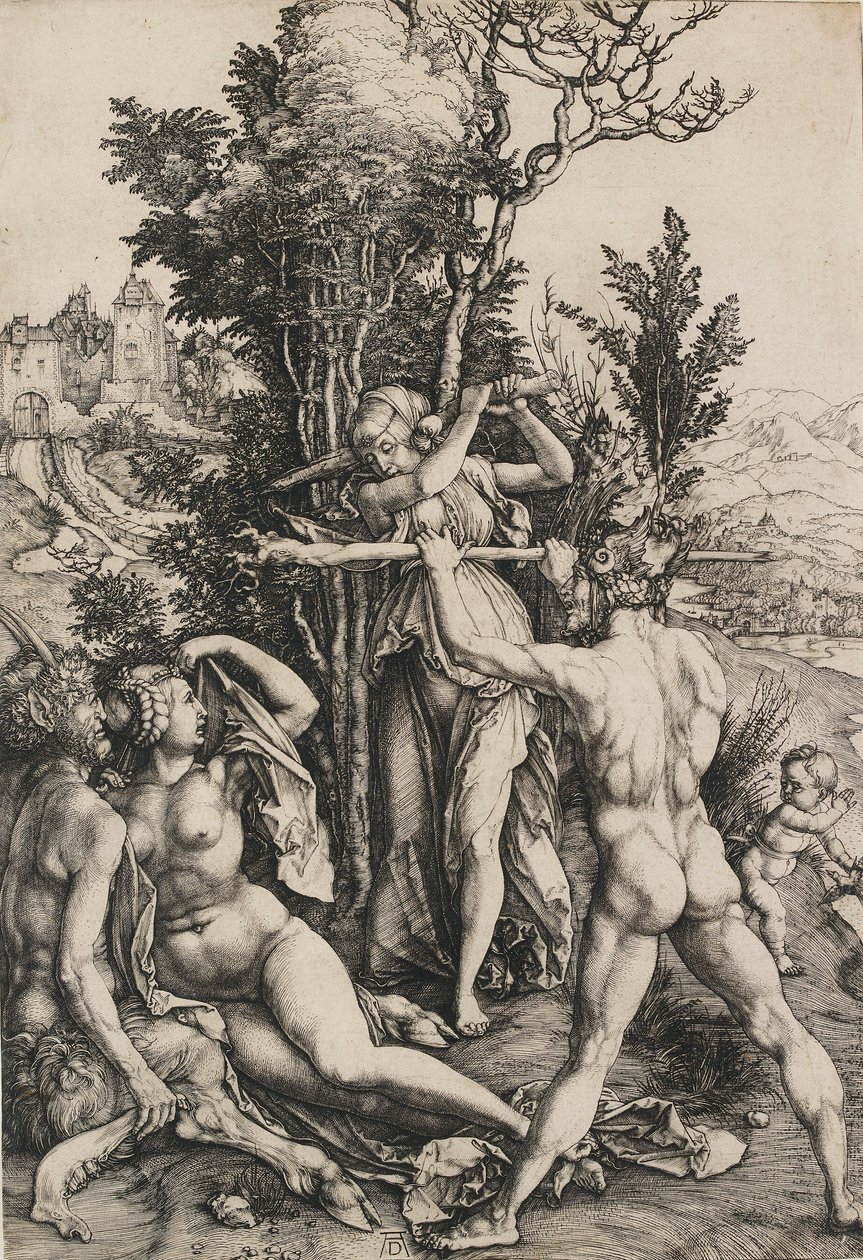 Herkules, c1498 af Albrecht Dürer