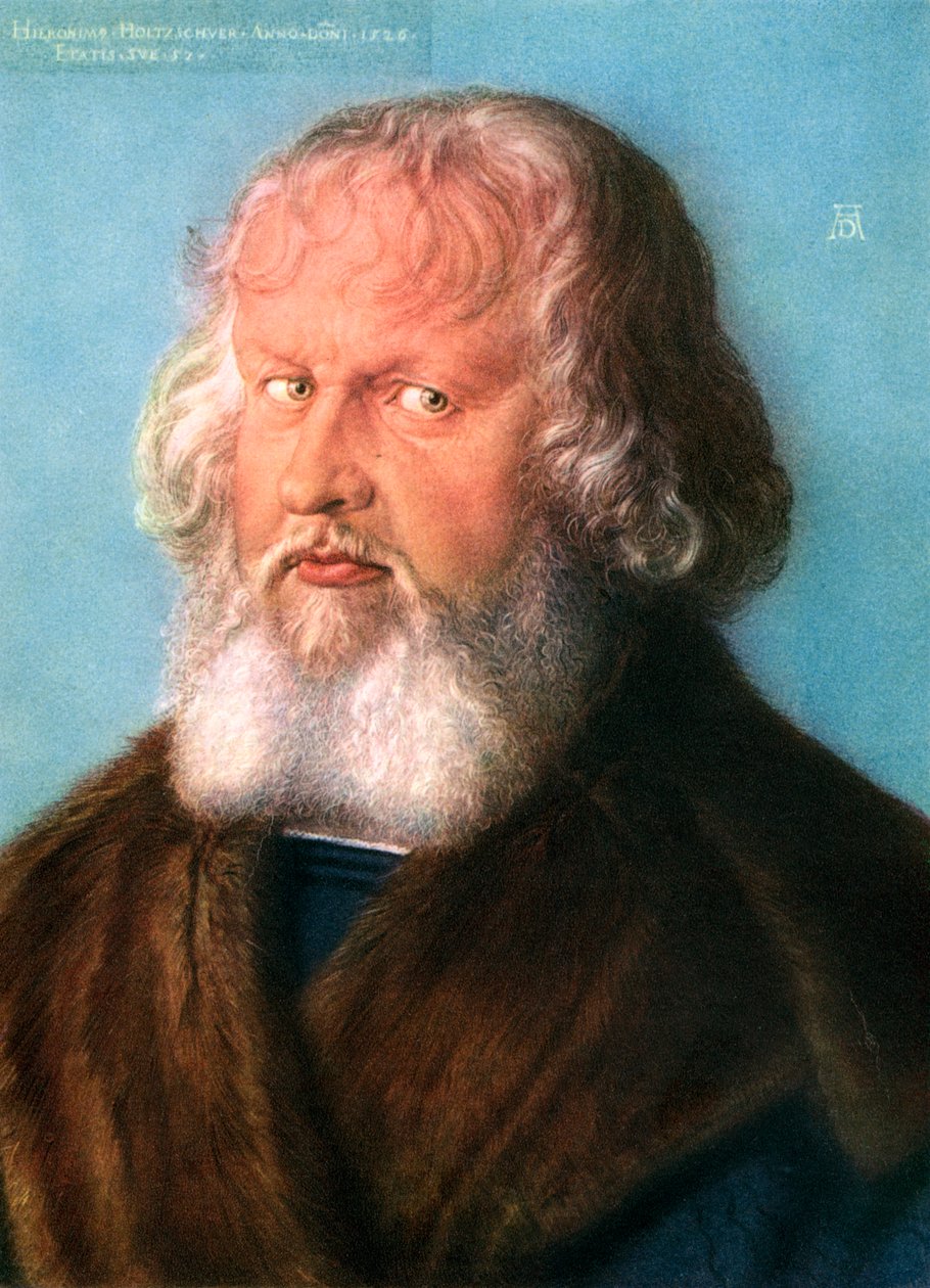 Hieronymus Holzschuher, 1526, 1936 af Albrecht Dürer