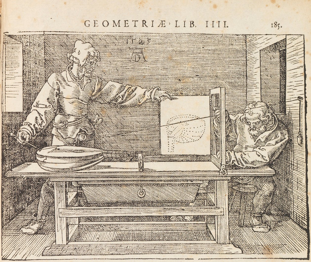 Institutionum geometricae libri quatuor, 1528 af Albrecht Dürer
