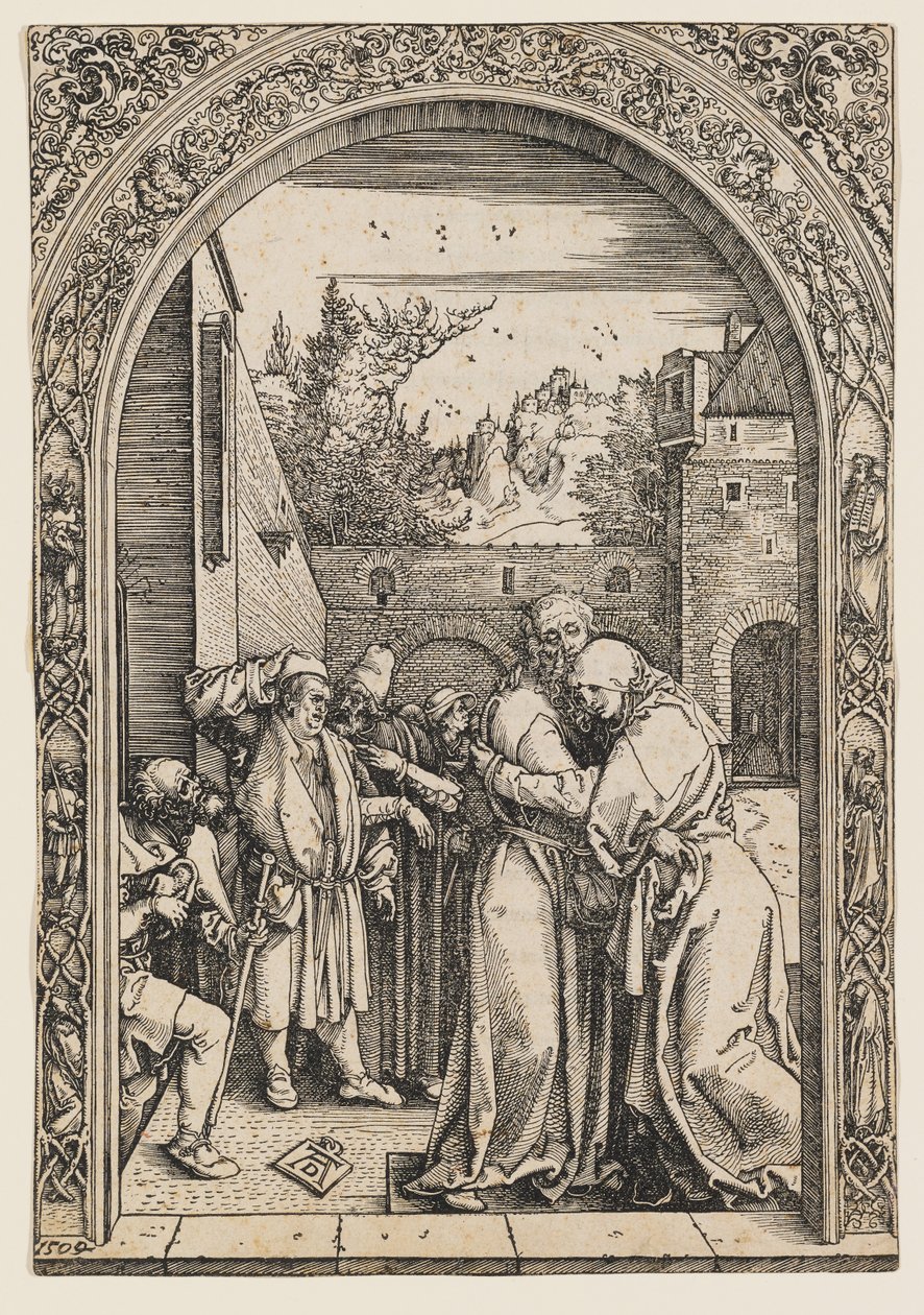 Joachim og Anna ved Den Gyldne Port af Albrecht Dürer