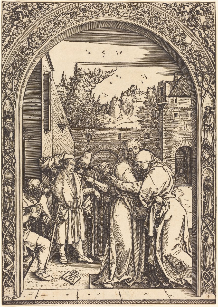 Joachim og Anna ved Den Gyldne Port af Albrecht Dürer