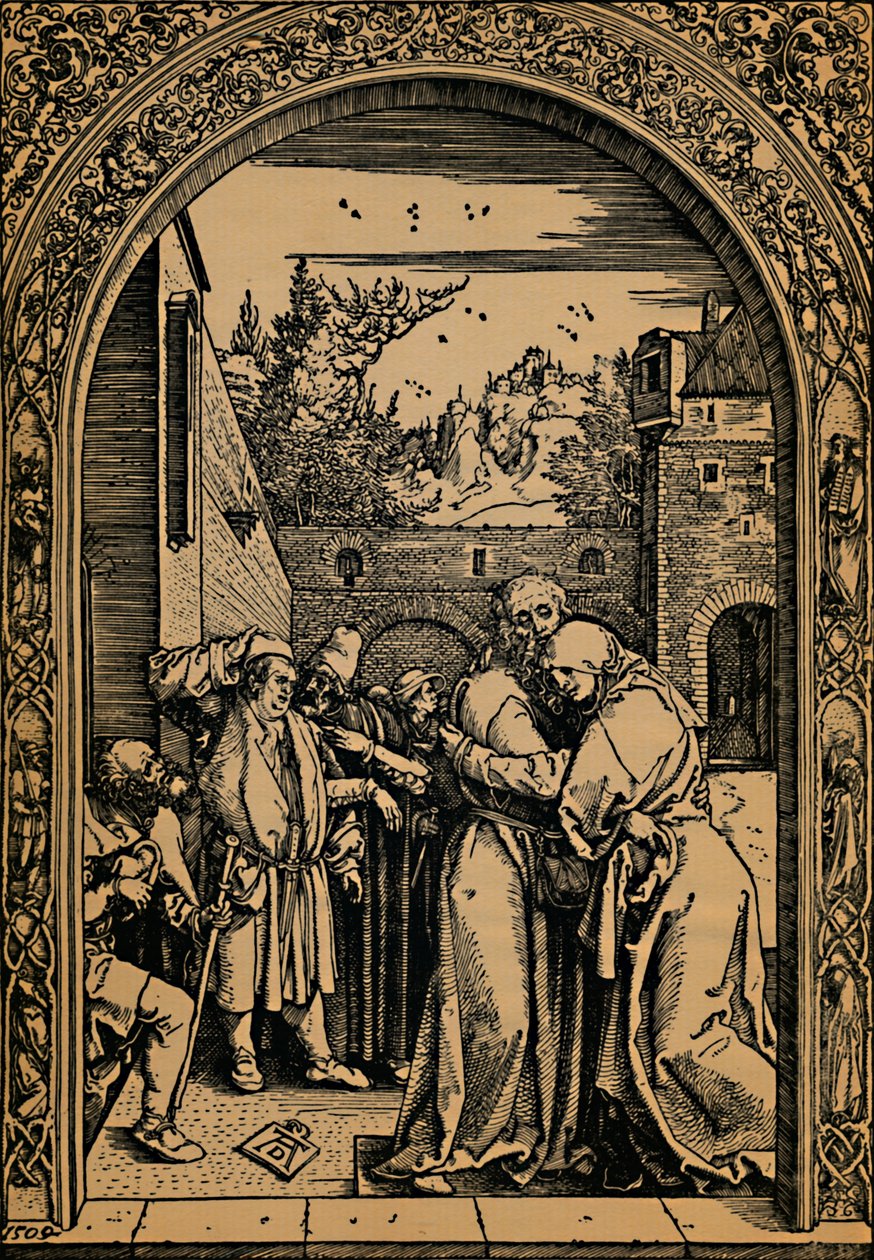 Joachim og Anna, 1504. af Albrecht Dürer