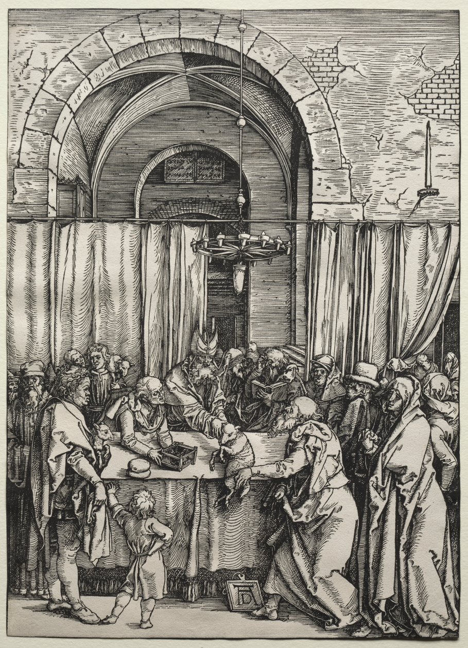 Joachims Offer afvist af Ypperstepræsten af Albrecht Dürer
