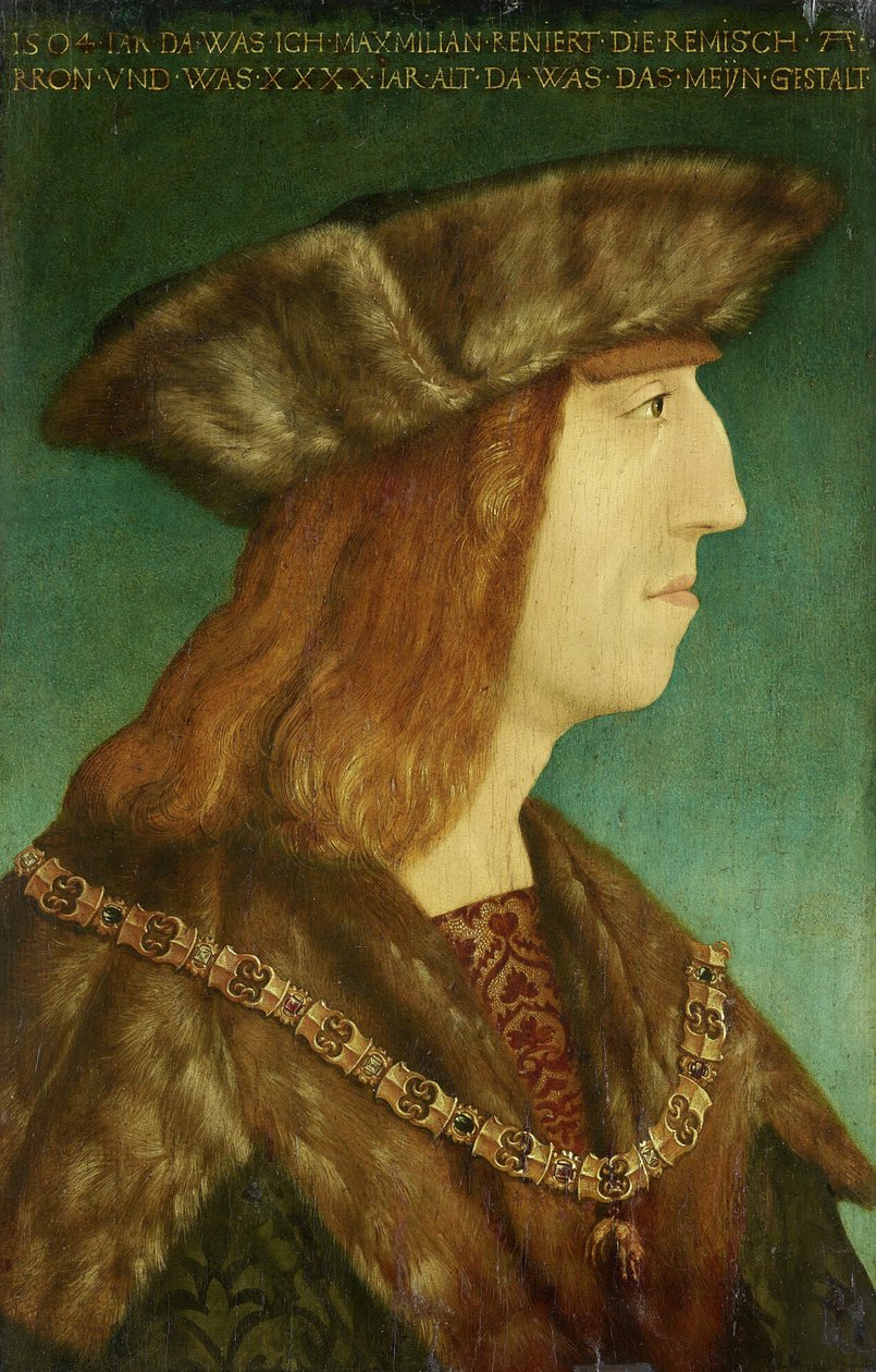 Kejser Maximilian I. (1459-1519) af Albrecht Dürer