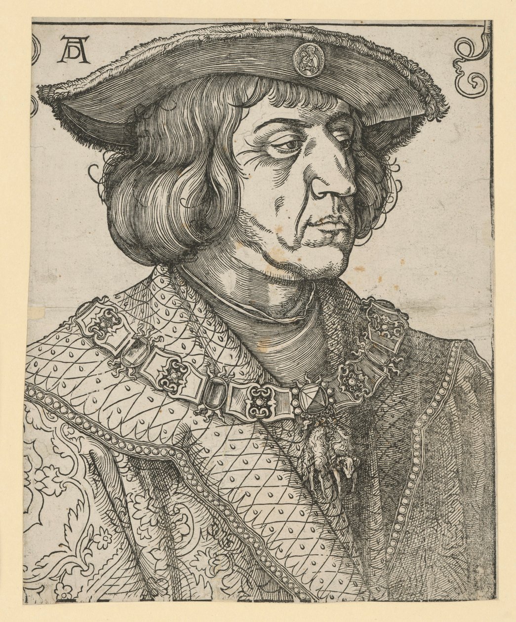 Kejser Maximilian I. af Albrecht Dürer