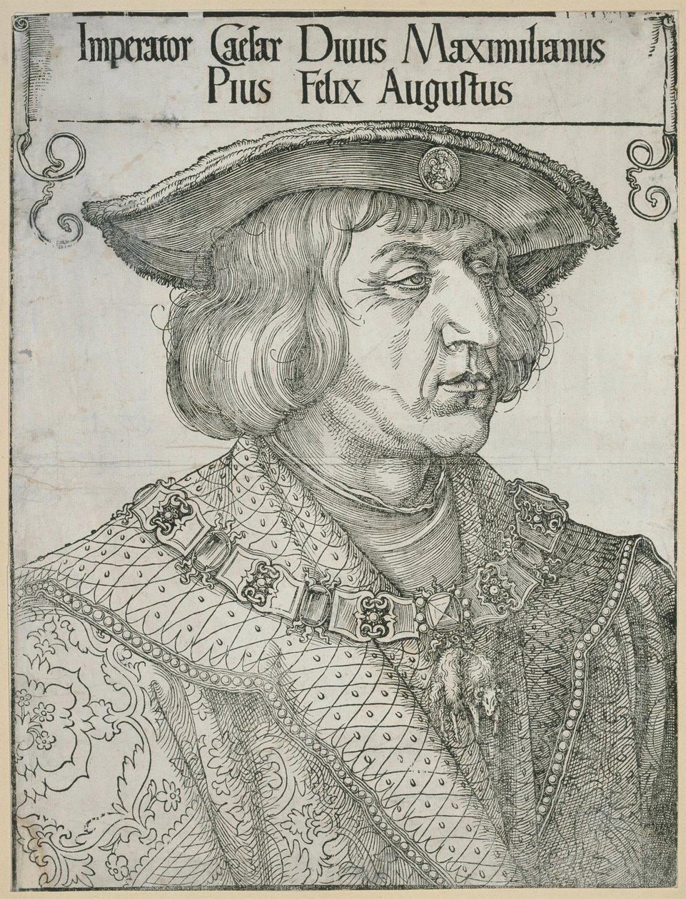 Kejser Maximilian 1. af Albrecht Dürer