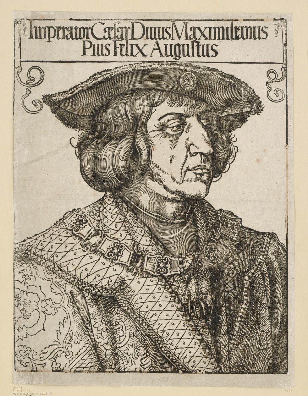 Kejser Maximilian 1. af Albrecht Dürer