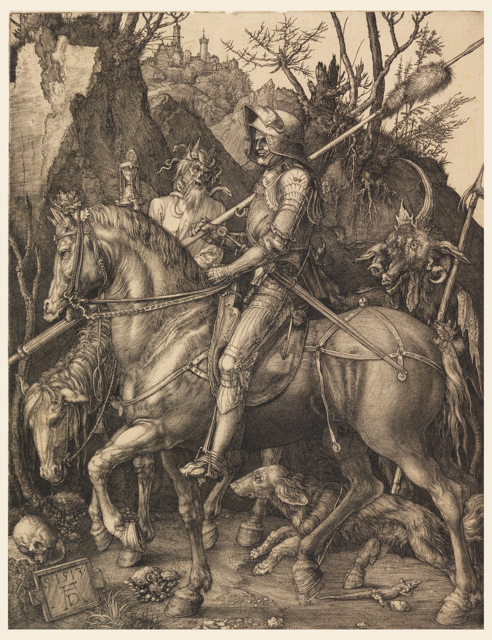 Ridder, Døden og Djævelen af Albrecht Dürer