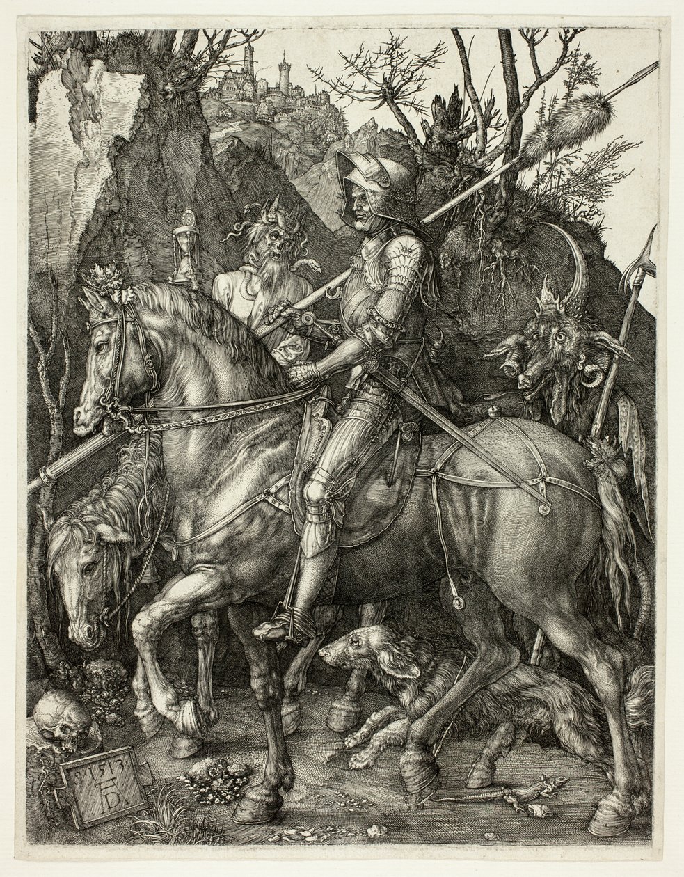 Ridder, Døden og Djævelen af Albrecht Dürer