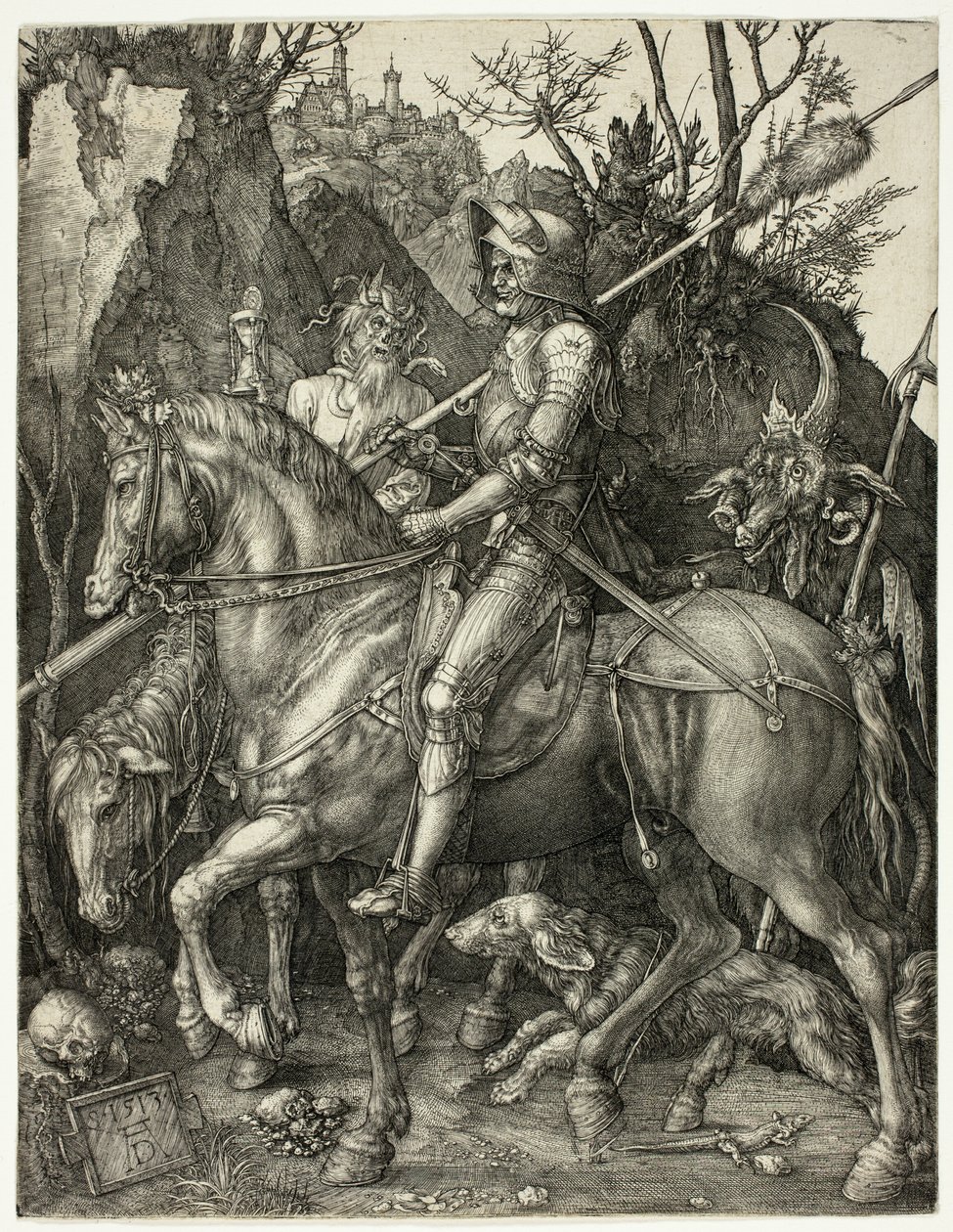 Ridder, Døden og Djævelen af Albrecht Dürer