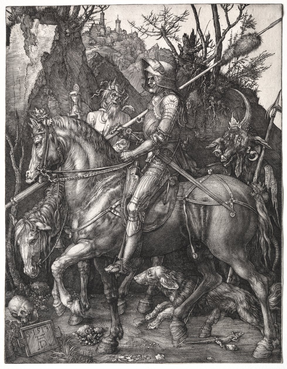 Ridder, Døden og Djævelen af Albrecht Dürer