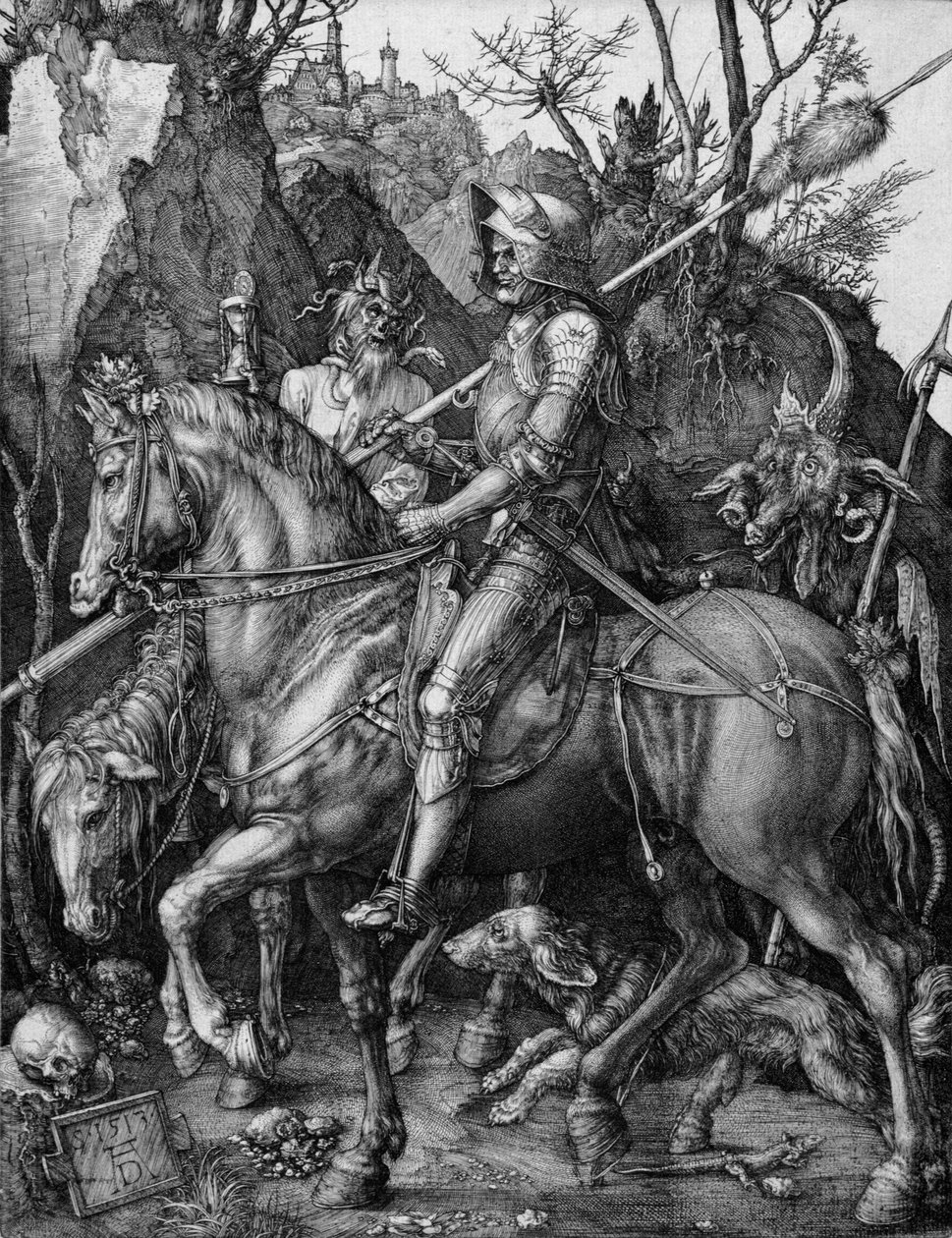Ridderen, Døden og Djævelen af Albrecht Dürer