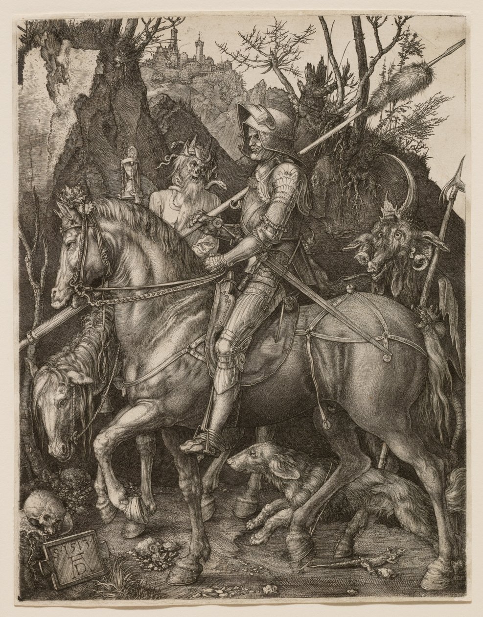 Ridder, død og djævel af Albrecht Dürer