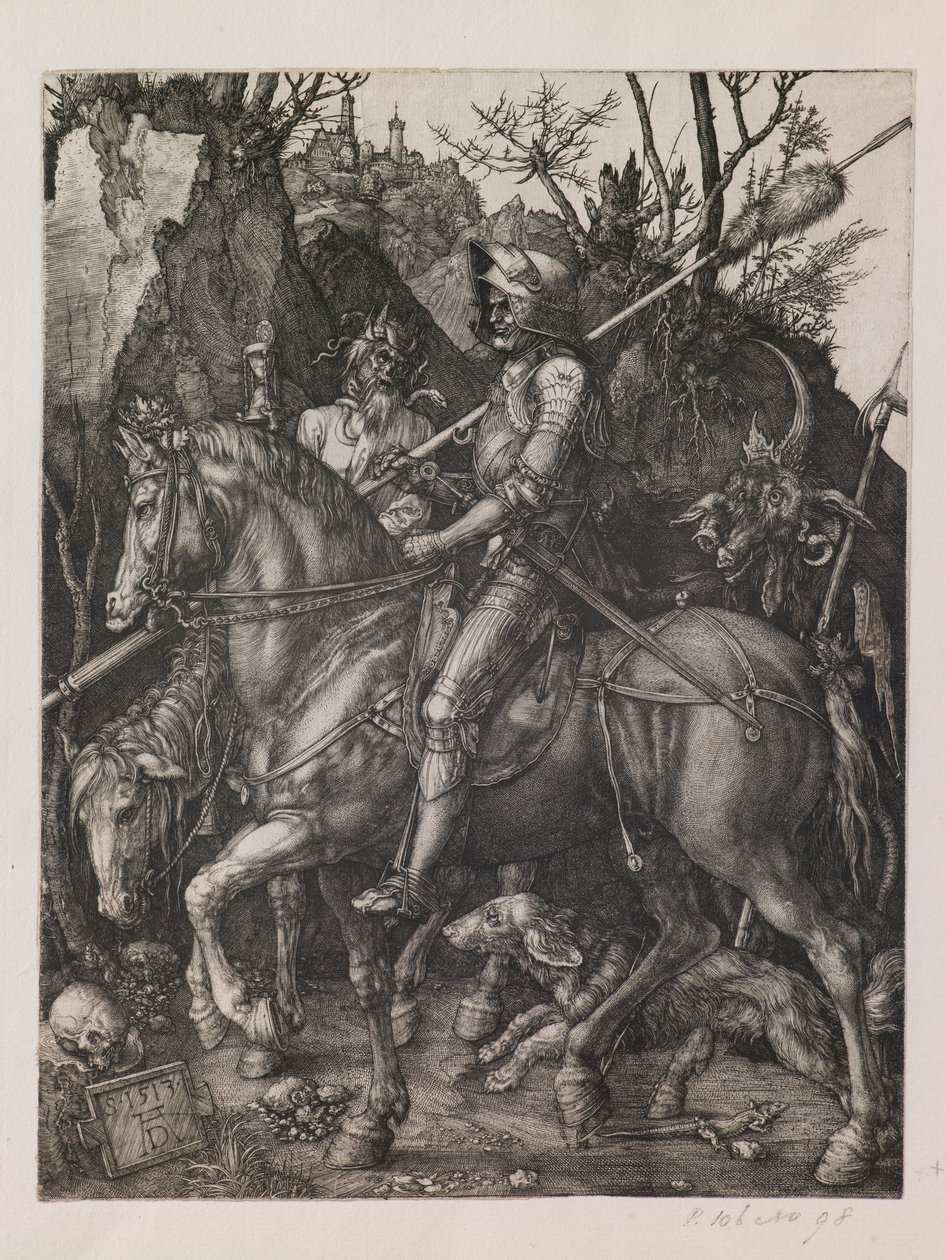 Ridder, død og djævel af Albrecht Dürer
