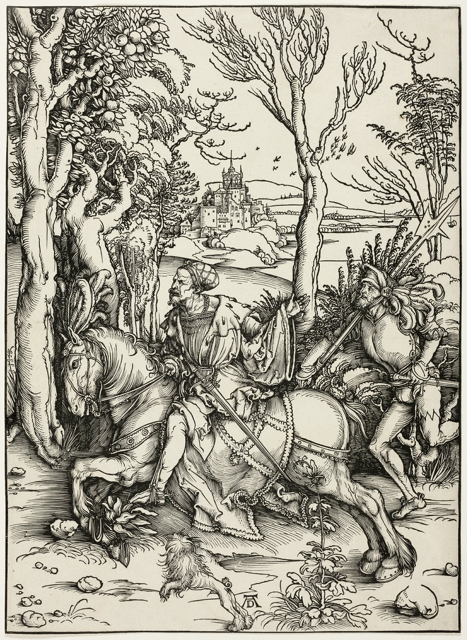 Ridder og Landsknecht af Albrecht Dürer