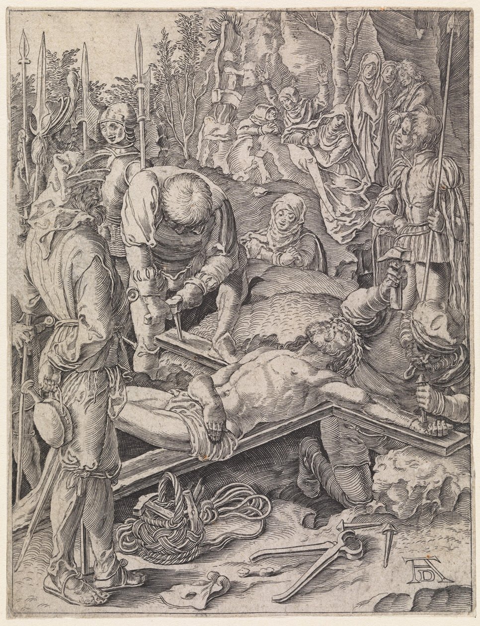 Kristi korsfæstelse af Albrecht Dürer