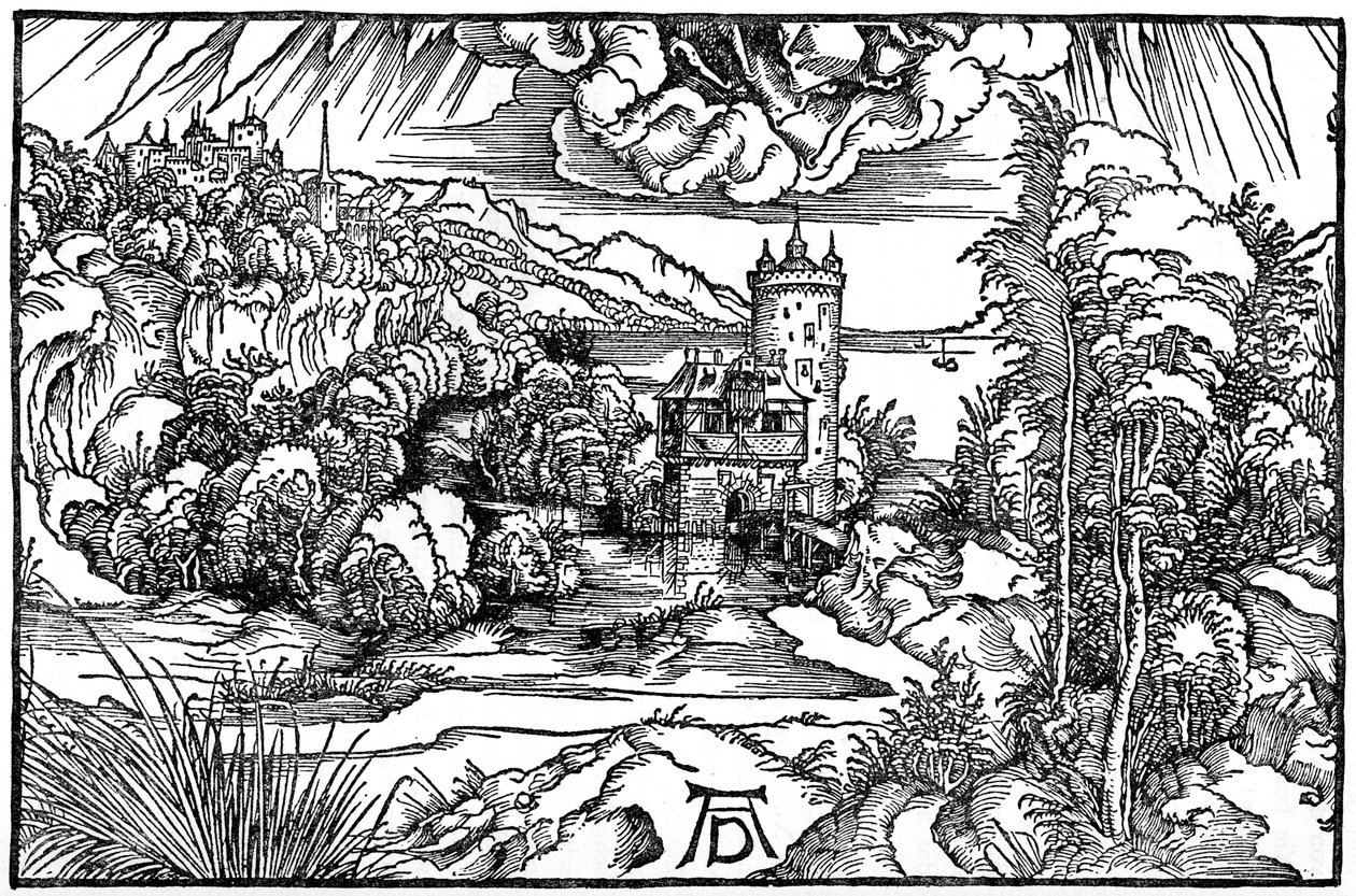 Landskab, 1498, 1936 af Albrecht Dürer