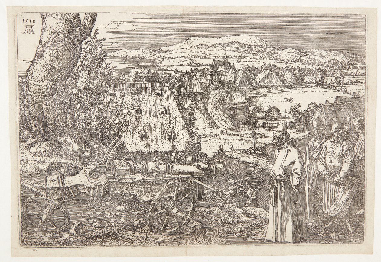 Landskab med kanon af Albrecht Dürer