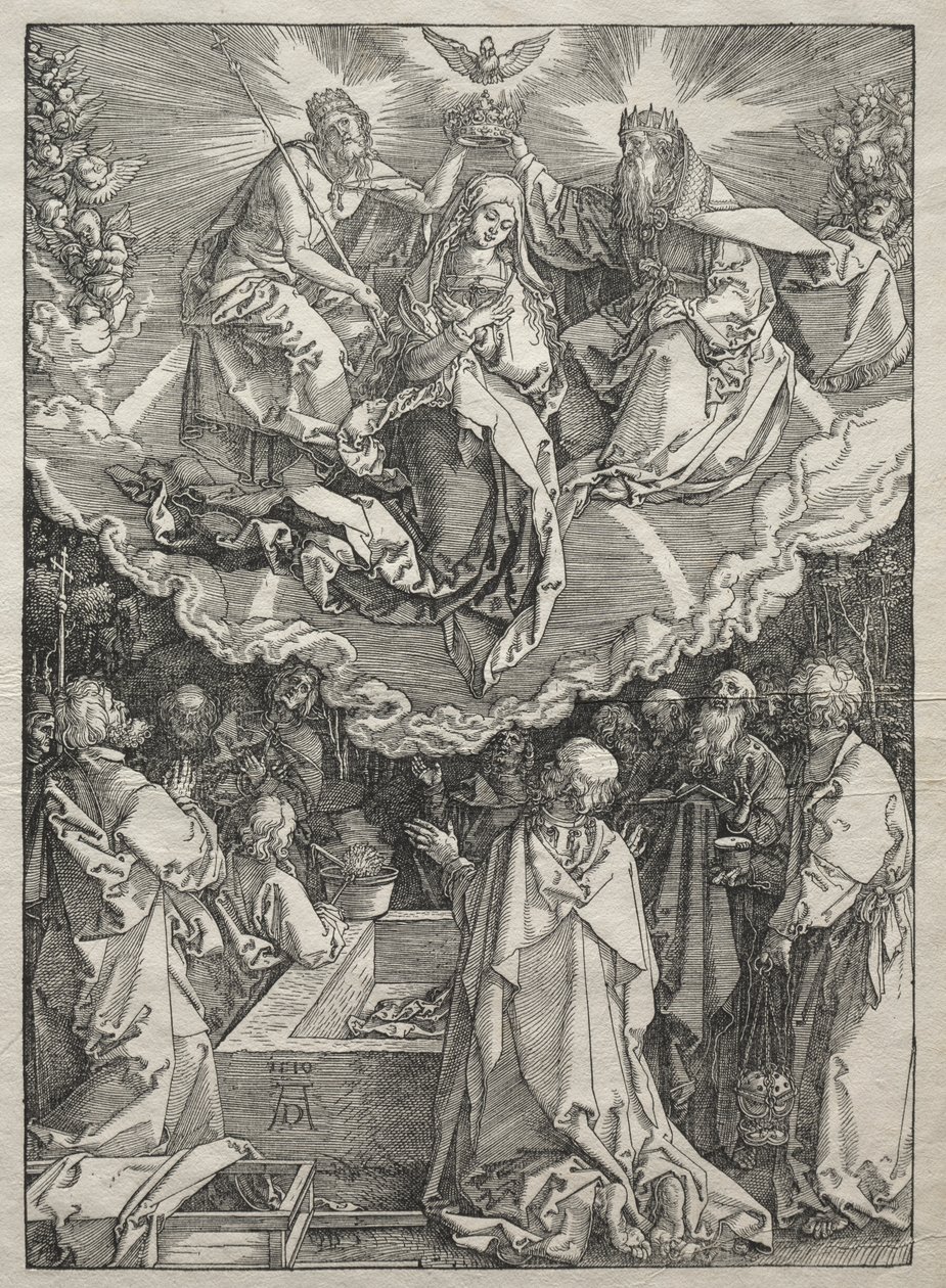 Jomfruens liv: Jomfruens antagelse af Albrecht Dürer