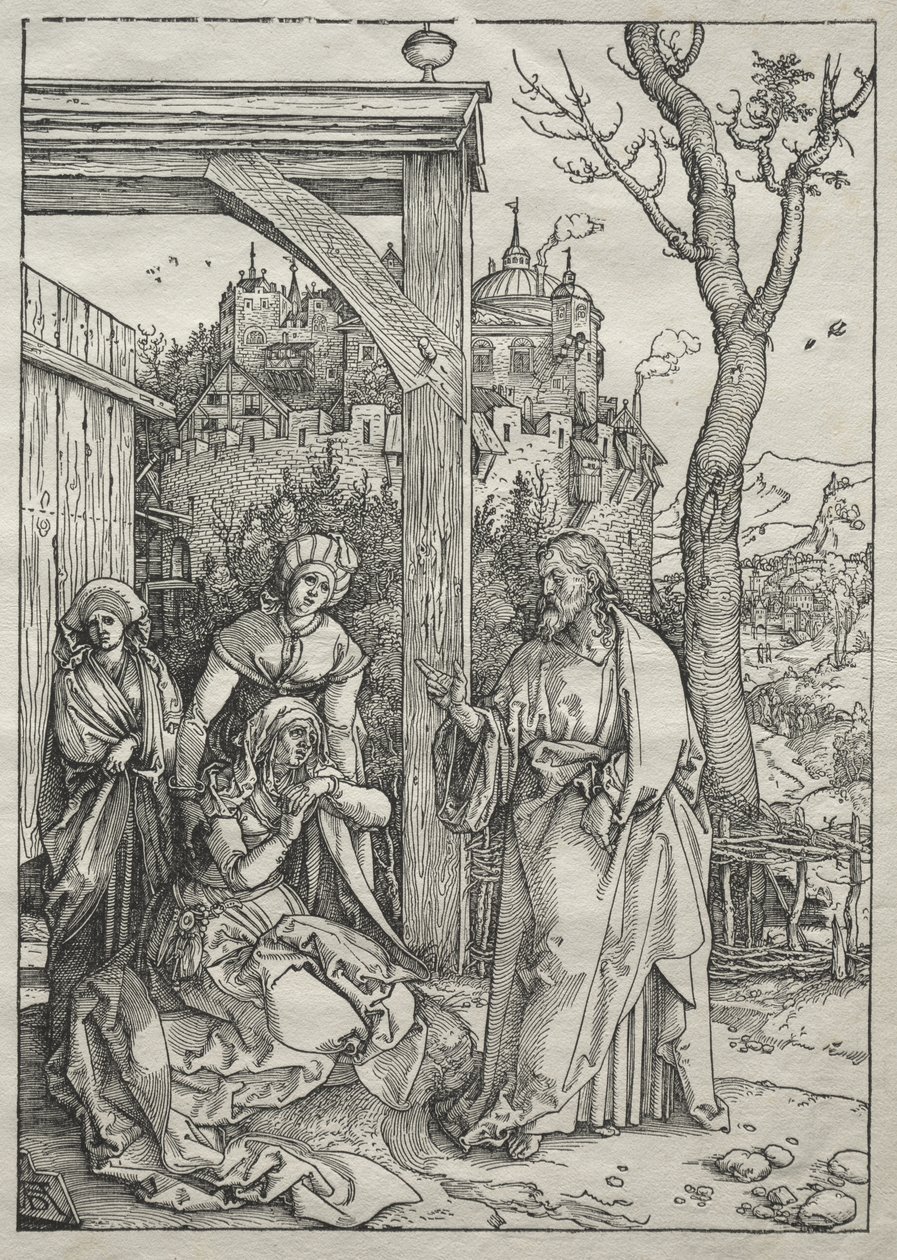 Jomfruens liv: Kristus tager afsked med sin mor af Albrecht Dürer