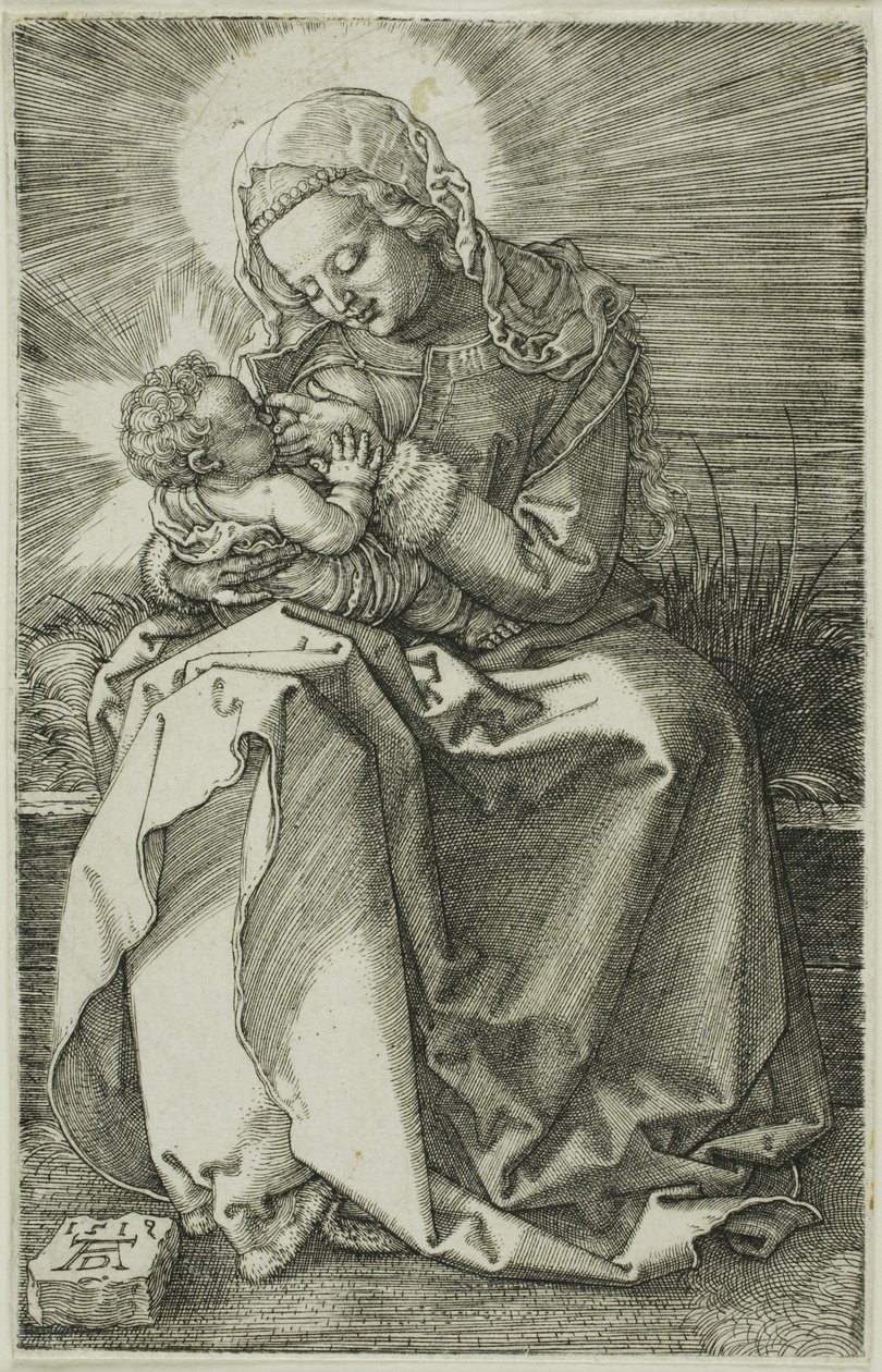 Madonna sygepleje af Albrecht Dürer