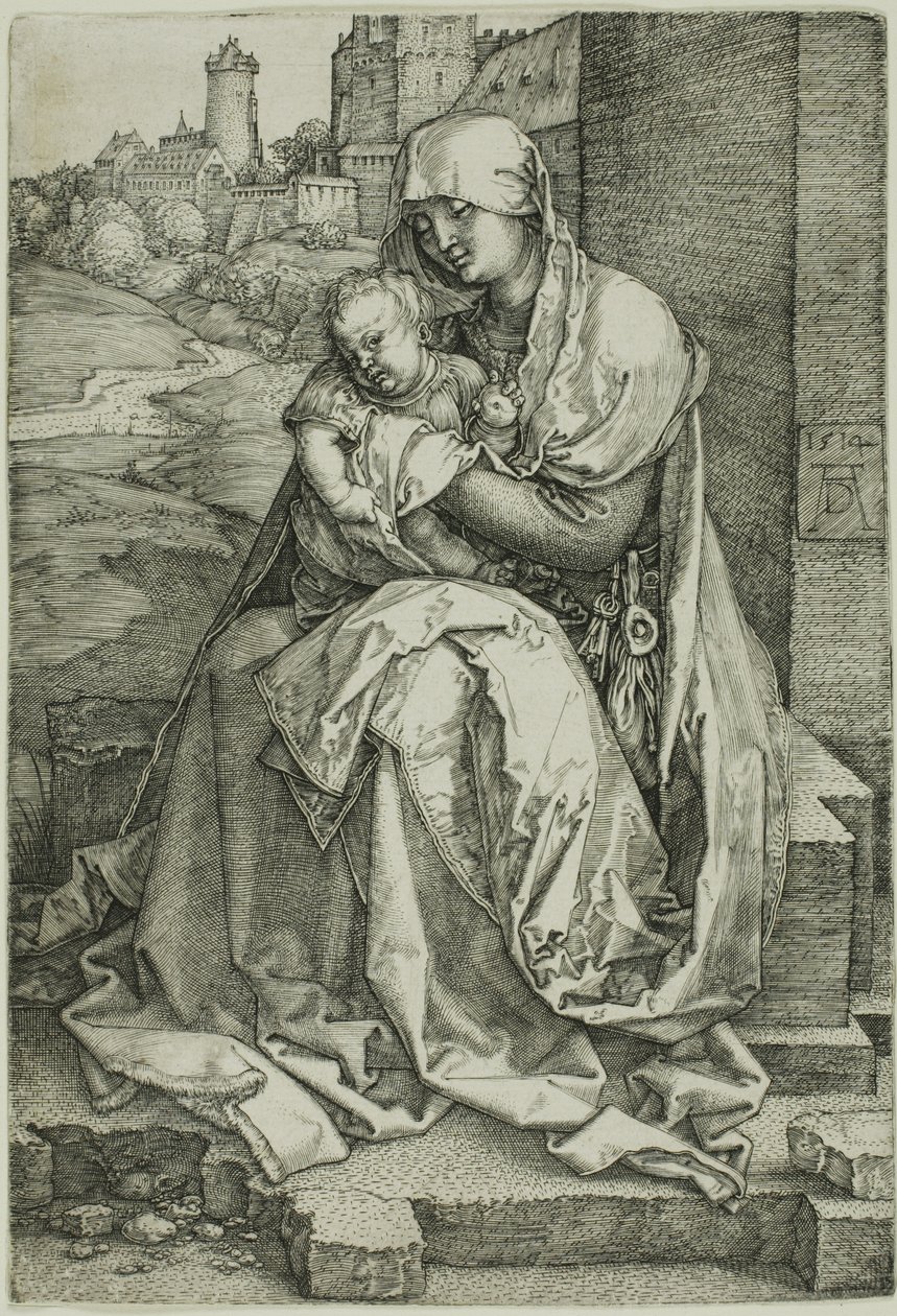 Madonna ved Muren af Albrecht Dürer