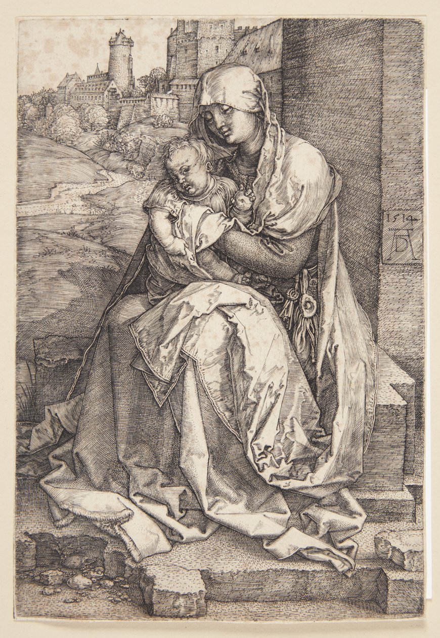 Madonna ved væggen af Albrecht Dürer