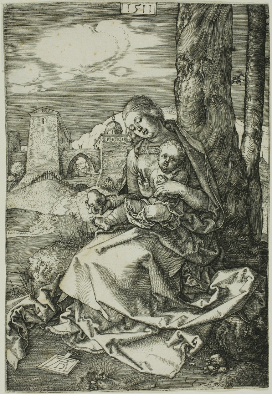 Madonna med pæren af Albrecht Dürer