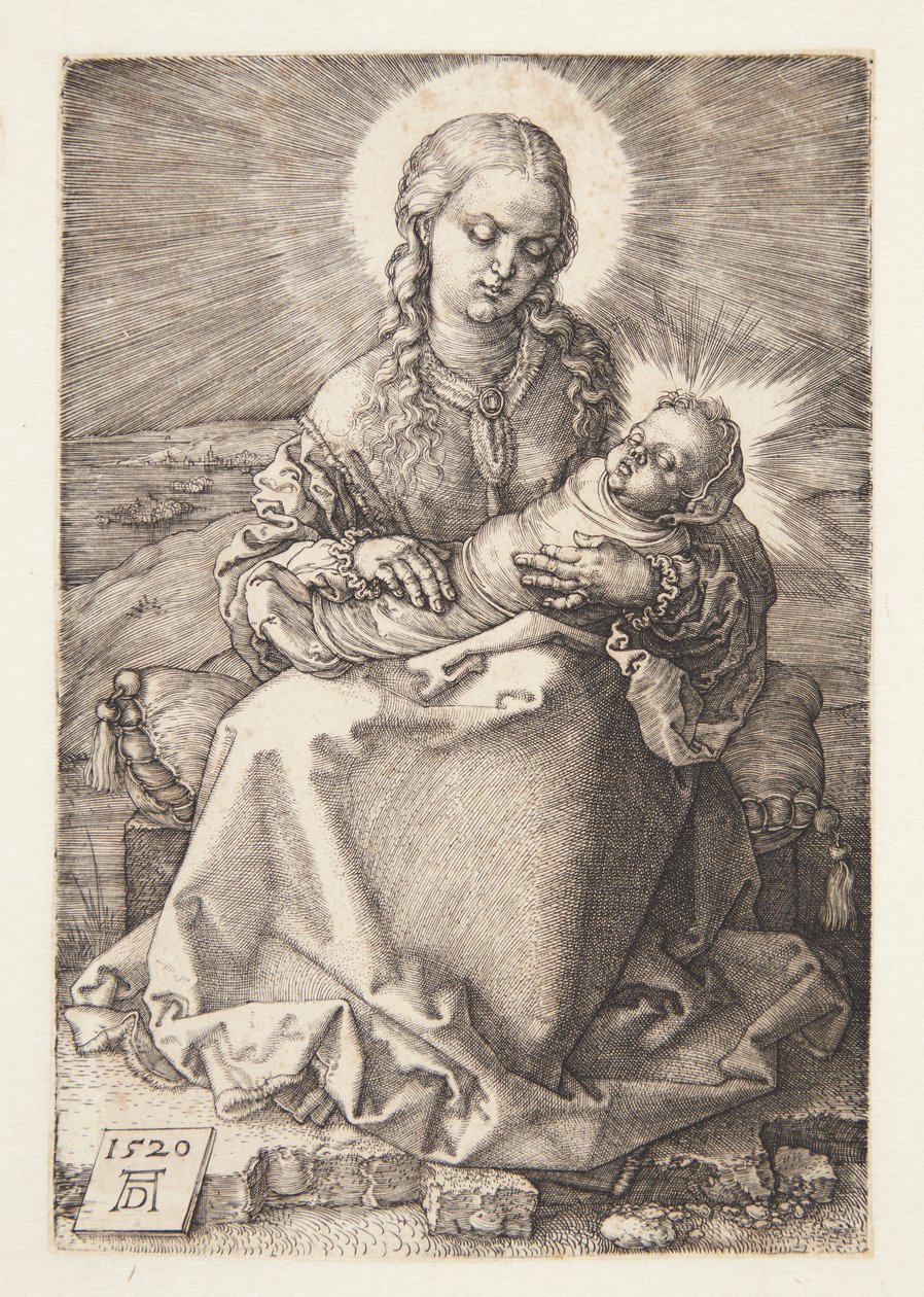 Madonna med det svøbte spædbarn af Albrecht Dürer