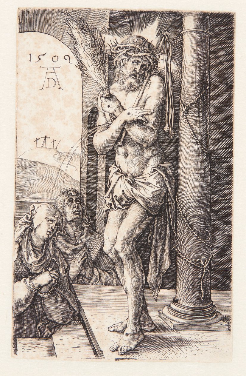 Smertensmanden ved søjlen af Albrecht Dürer