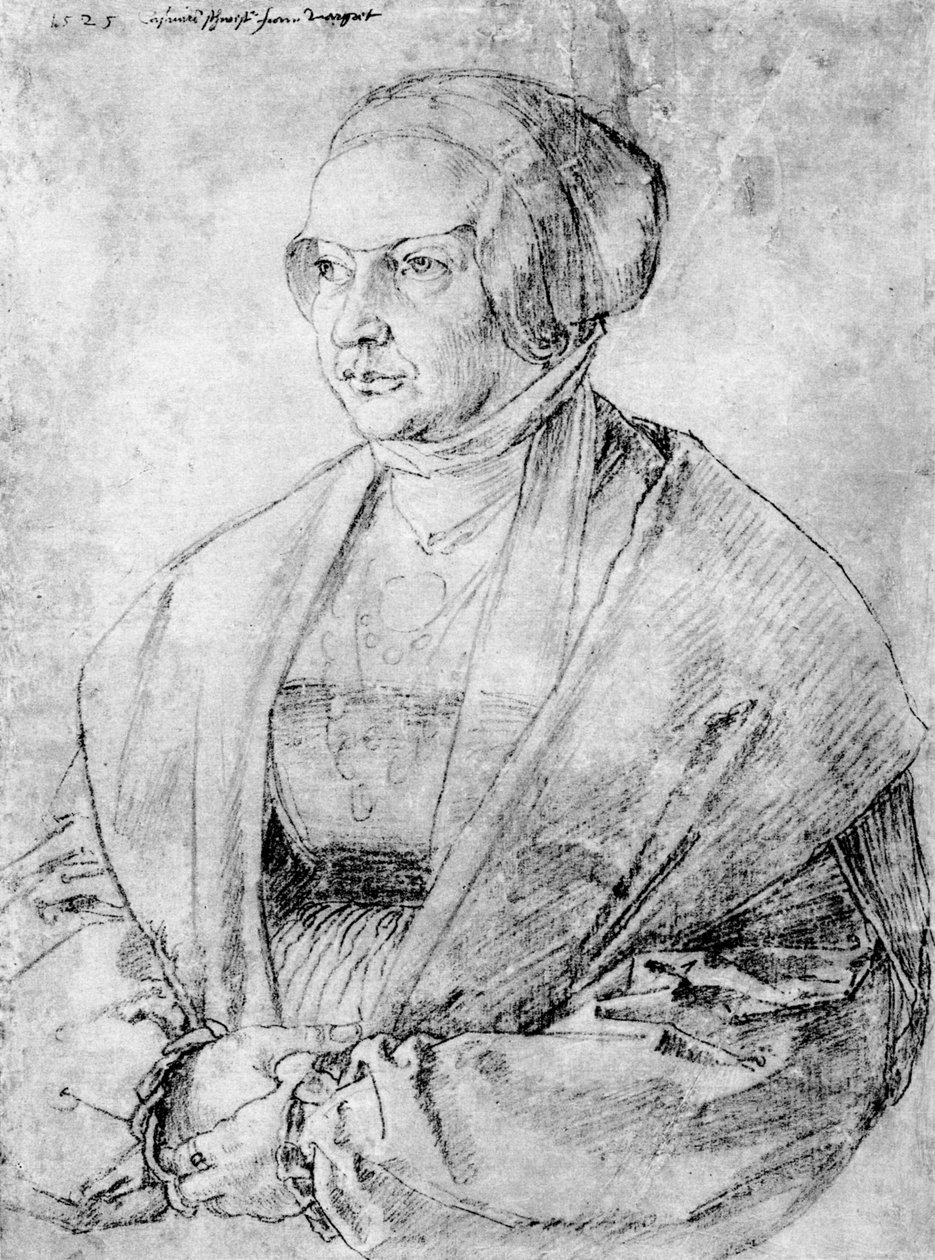 Margaret af Brandenburg-Ansbach, 1525, 1936 af Albrecht Dürer