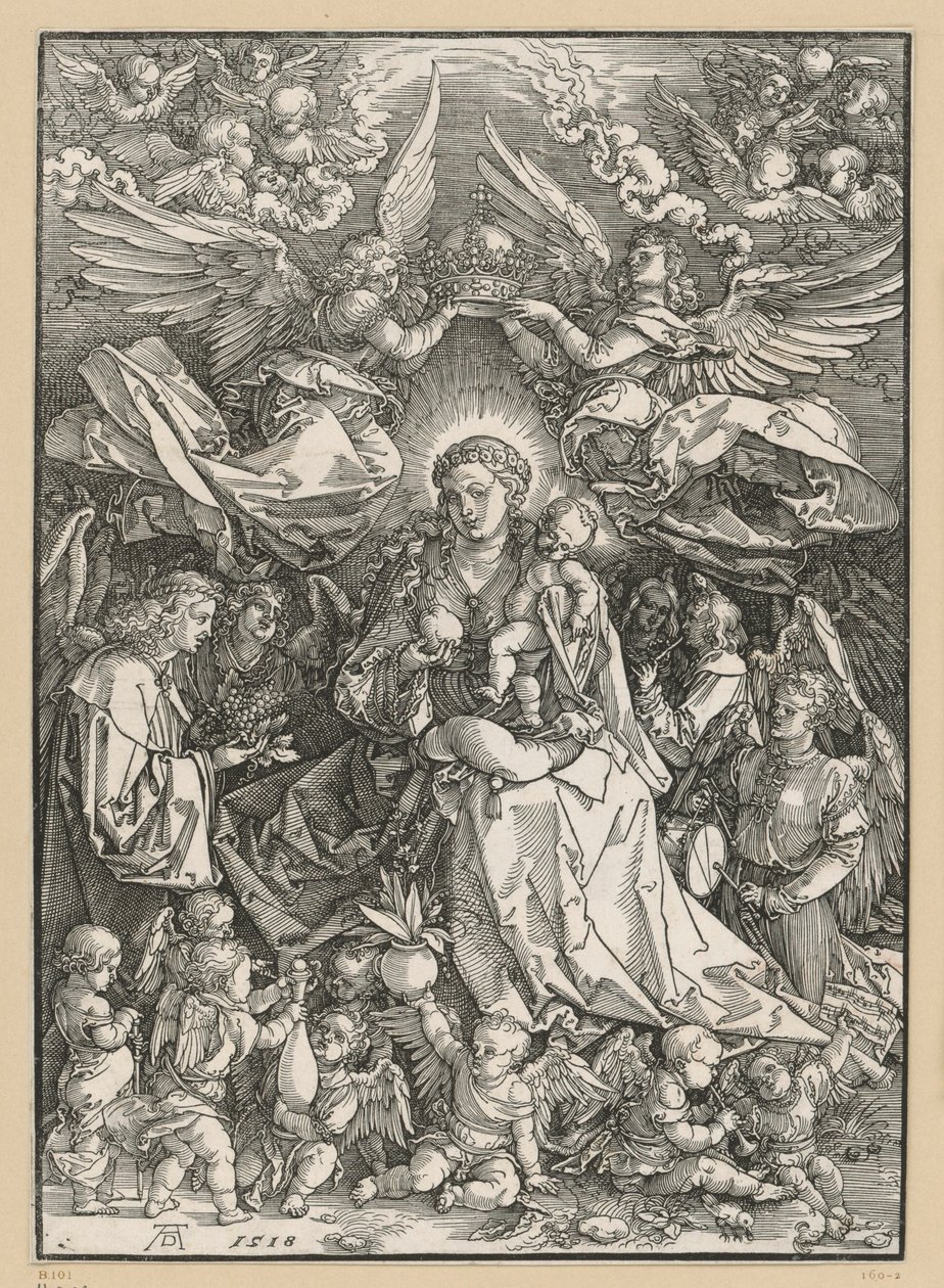 Maria som englenes dronning af Albrecht Dürer