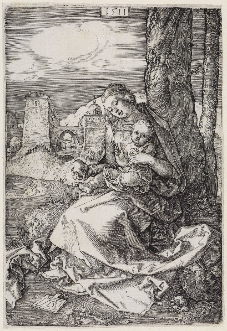 Maria med pæren af Albrecht Dürer