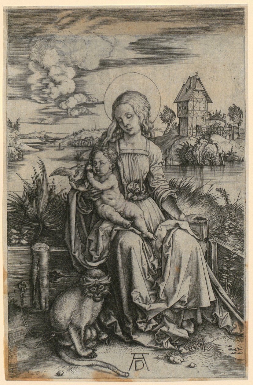 Maria med havkatten af Albrecht Dürer