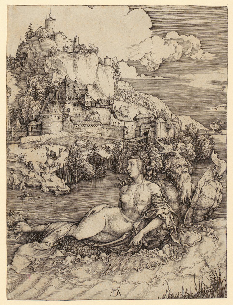 Maria med aben af Albrecht Dürer