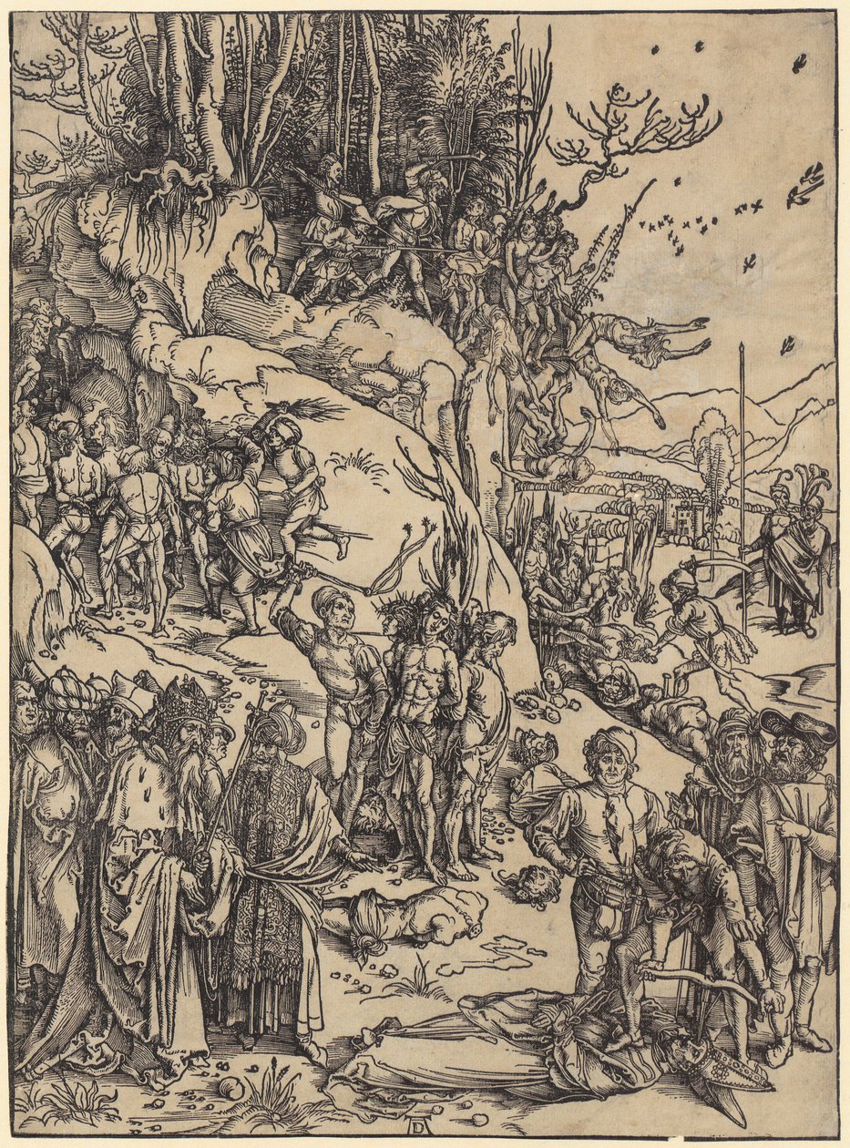 De ti tusind martyrer af Albrecht Dürer
