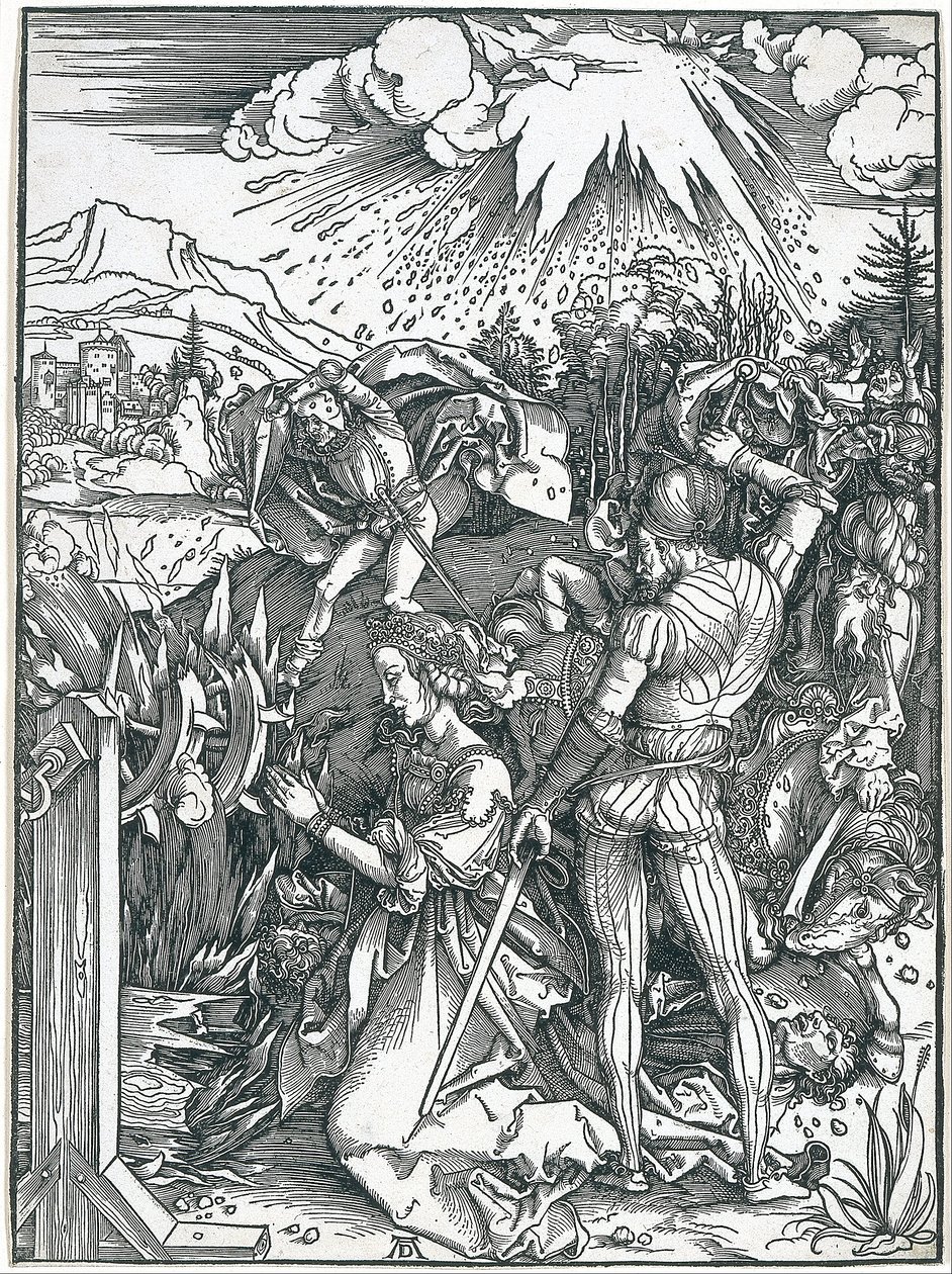 Martyrdom af Saint Catherine af Albrecht Dürer